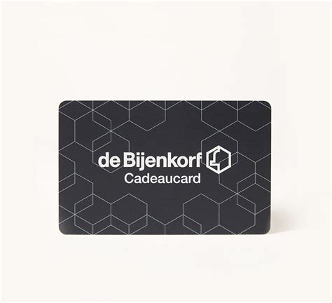de bijenkorf/cadeaucard